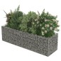 vidaXL Gabionen-Hochbeet Verzinkter Stahl 180×50×50 cm vidaXL Gabionen-Hochbeet Verzinkter Stahl 180×50×50 cm