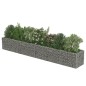 vidaXL Gabionen-Hochbeet Verzinkter Stahl 360×50×50 cm vidaXL Gabionen-Hochbeet Verzinkter Stahl 360×50×50 cm