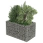 vidaXL Gabionen-Hochbeet Verzinkter Stahl 90×50×50 cm vidaXL Gabionen-Hochbeet Verzinkter Stahl 90×50×50 cm