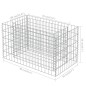 vidaXL Gabionen-Hochbeet Verzinkter Stahl 90×50×50 cm vidaXL Gabionen-Hochbeet Verzinkter Stahl 90×50×50 cm