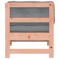 vidaXL Ecksofa mit Kissen Massivholz Douglasie vidaXL Ecksofa mit Kissen Massivholz Douglasie