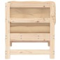 vidaXL Ecksofa mit Kissen Massivholz Kiefer vidaXL Ecksofa mit Kissen Massivholz Kiefer