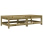 vidaXL Gartenhocker mit Kissen 2 Stk. Kiefernholz Imprägniert vidaXL Gartenhocker mit Kissen 2 Stk. Kiefernholz Imprägniert