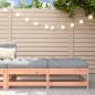 vidaXL Gartenhocker mit Kissen 2 Stk. Massivholz Douglasie vidaXL Gartenhocker mit Kissen 2 Stk. Massivholz Douglasie