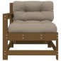 vidaXL Gartenstühle mit Kissen 2 Stk. Honigbraun Massivholz Kiefer vidaXL Gartenstühle mit Kissen 2 Stk. Honigbraun Massivholz Kiefer