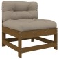 vidaXL 3-tlg. Garten-Lounge-Set mit Kissen Honigbraun Massivholz vidaXL 3-tlg. Garten-Lounge-Set mit Kissen Honigbraun Massivholz