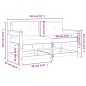 vidaXL Gartenstühle mit Kissen 2 Stk. Massivholz Douglasie vidaXL Gartenstühle mit Kissen 2 Stk. Massivholz Douglasie