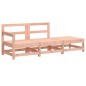 vidaXL 3-tlg. Garten-Lounge-Set mit Kissen Massivholz Douglasie vidaXL 3-tlg. Garten-Lounge-Set mit Kissen Massivholz Douglasie