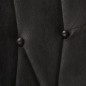 vidaXL Ohrensessel mit Hocker Schwarz Echtleder vidaXL Ohrensessel mit Hocker Schwarz Echtleder