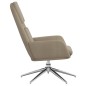 Relaxsessel Hellgrau Wildleder-Optik Relaxsessel Hellgrau Wildleder-Optik