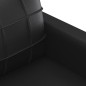 vidaXL 4-tlg. Sofagarnitur mit Kissen Schwarz Kunstleder vidaXL 4-tlg. Sofagarnitur mit Kissen Schwarz Kunstleder
