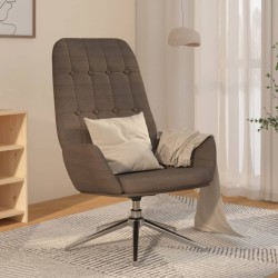 Relaxsessel Dunkelgrau Wildleder-Optik