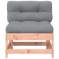 vidaXL Mittelsofa mit Kissen Massivholz Douglasie vidaXL Mittelsofa mit Kissen Massivholz Douglasie