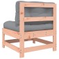 vidaXL Mittelsofa mit Kissen Massivholz Douglasie vidaXL Mittelsofa mit Kissen Massivholz Douglasie