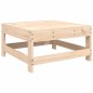 vidaXL Gartenhocker mit Kissen Massivholz Kiefer vidaXL Gartenhocker mit Kissen Massivholz Kiefer
