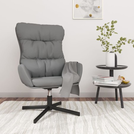 Relaxsessel Anthrazit Kunstleder