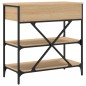 vidaXL Konsolentisch Sonoma-Eiche 75x34,5x75 cm Holzwerkstoff vidaXL Konsolentisch Sonoma-Eiche 75x34,5x75 cm Holzwerkstoff