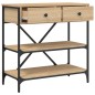 vidaXL Konsolentisch Sonoma-Eiche 75x34,5x75 cm Holzwerkstoff vidaXL Konsolentisch Sonoma-Eiche 75x34,5x75 cm Holzwerkstoff