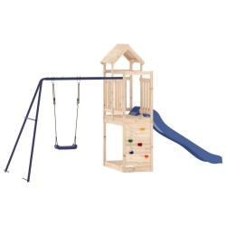 vidaXL Spielturm Massivholz Kiefer