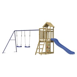 vidaXL Spielturm Imprägniertes Kiefernholz