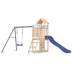 vidaXL Spielturm Massivholz Kiefer