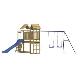vidaXL Spielturm Imprägniertes Kiefernholz