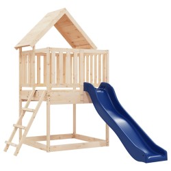 vidaXL Spielturm Massivholz Kiefer