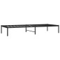 vidaXL Bettgestell Metall Schwarz 80x200 cm vidaXL Bettgestell Metall Schwarz 80x200 cm