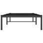 vidaXL Bettgestell Metall Schwarz 80x200 cm vidaXL Bettgestell Metall Schwarz 80x200 cm