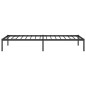 vidaXL Bettgestell Metall Schwarz 80x200 cm vidaXL Bettgestell Metall Schwarz 80x200 cm