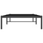 vidaXL Bettgestell Metall Schwarz 90x200 cm vidaXL Bettgestell Metall Schwarz 90x200 cm