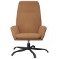 Relaxsessel Taupe Wildleder-Optik Relaxsessel Taupe Wildleder-Optik