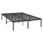 vidaXL Bettgestell Metall Schwarz 120x190 cm vidaXL Bettgestell Metall Schwarz 120x190 cm