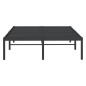 vidaXL Bettgestell Metall Schwarz 120x190 cm vidaXL Bettgestell Metall Schwarz 120x190 cm