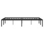 vidaXL Bettgestell Metall Schwarz 120x190 cm vidaXL Bettgestell Metall Schwarz 120x190 cm