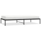 vidaXL Bettgestell Metall Schwarz 107x203 cm vidaXL Bettgestell Metall Schwarz 107x203 cm