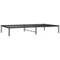 vidaXL Bettgestell Metall Schwarz 107x203 cm vidaXL Bettgestell Metall Schwarz 107x203 cm