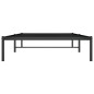 vidaXL Bettgestell Metall Schwarz 107x203 cm vidaXL Bettgestell Metall Schwarz 107x203 cm