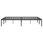 vidaXL Bettgestell Metall Schwarz 140x190 cm vidaXL Bettgestell Metall Schwarz 140x190 cm