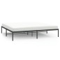 vidaXL Bettgestell Metall Schwarz 180x200 cm vidaXL Bettgestell Metall Schwarz 180x200 cm