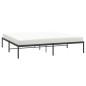 vidaXL Bettgestell Metall Schwarz 183x213 cm vidaXL Bettgestell Metall Schwarz 183x213 cm