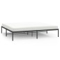 vidaXL Bettgestell Metall Schwarz 193x203 cm vidaXL Bettgestell Metall Schwarz 193x203 cm