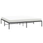 vidaXL Bettgestell Metall Schwarz 193x203 cm vidaXL Bettgestell Metall Schwarz 193x203 cm