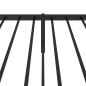vidaXL Bettgestell mit Kopfteil Metall Schwarz 90x200 cm vidaXL Bettgestell mit Kopfteil Metall Schwarz 90x200 cm