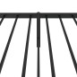 vidaXL Bettgestell mit Kopfteil Metall Schwarz 100x190 cm vidaXL Bettgestell mit Kopfteil Metall Schwarz 100x190 cm