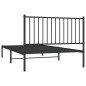vidaXL Bettgestell mit Kopfteil Metall Schwarz 107x203 cm vidaXL Bettgestell mit Kopfteil Metall Schwarz 107x203 cm