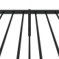 vidaXL Bettgestell mit Kopfteil Metall Schwarz 107x203 cm vidaXL Bettgestell mit Kopfteil Metall Schwarz 107x203 cm