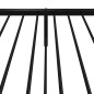 vidaXL Bettgestell mit Kopf- und Fußteil Metall Schwarz 75x190 cm vidaXL Bettgestell mit Kopf- und Fußteil Metall Schwarz 75x190 cm