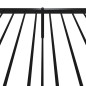 vidaXL Bettgestell mit Kopf- und Fußteil Metall Schwarz 90x190 cm vidaXL Bettgestell mit Kopf- und Fußteil Metall Schwarz 90x190 cm