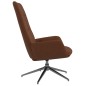 Relaxsessel Braun Wildleder-Optik Relaxsessel Braun Wildleder-Optik
